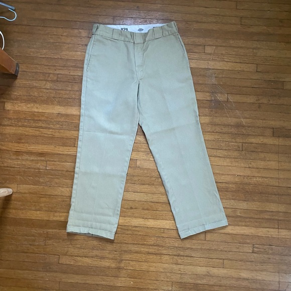 Dickies 874 Men's Khaki Chinos - Picture 1 of 4